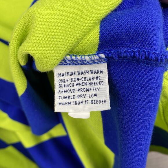 Polo Ralph Lauren Classic Fit Polo Mens XXL Colorful Striped Color Block Preppy - Picture 6 of 9